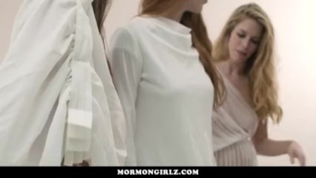 MormonGirlz - Lesbian threesome for  teen