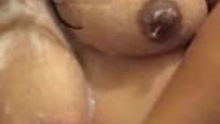 Cute babe shower play