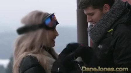 Dane Jones Deepthroat blowjob public doggystyle and facial for blonde babe