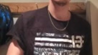 jerking off in the shed