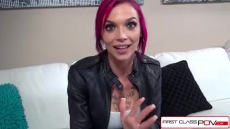 First Class POV - Anna Bell Peaks is fucked by a huge cock in POV style