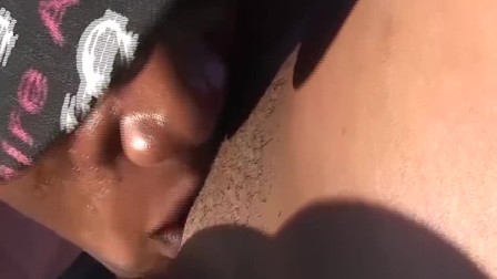 chubby african babe fucked at my safari