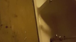 Huge cumshot masturbation