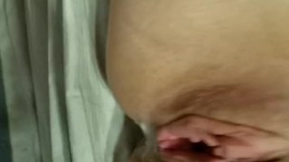 Amateur wife orgasm and a facial ending