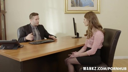 WANKZ- Sexy Office Assistant Alice March