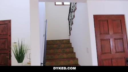 Dyked - Big Titty MILF Femdoms Horny Step Daughter