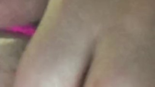 Masturbating at work with orgasm and pussy contractions