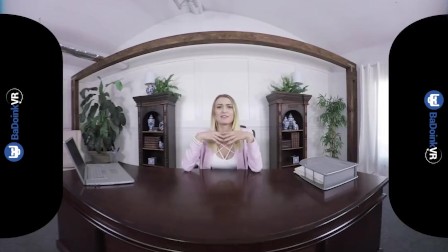 BaDoink VR Your Boss Natalia Starr Wants To Get Fucked In the Ass VR Porn