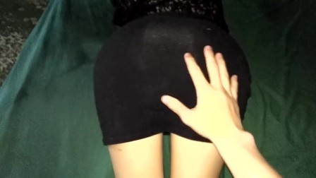 Sexy schoolgirl in short skirt :*