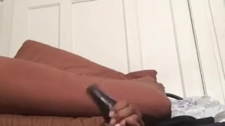 Stroking off With My Toy