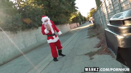 WANKZ- Homeless Santa Fucks Wendie
