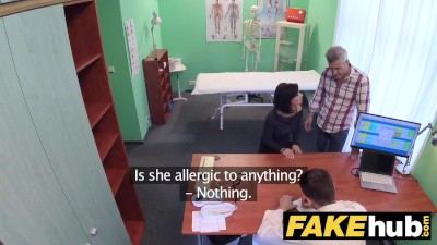 Preview 2 of Fake Hospital Czech Doctor Cums Over Horny Cheating Wifes Tight Pussy