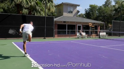 PASSION-hd Petite Blonde Bella Rose Fucks Tennis Instructor ...