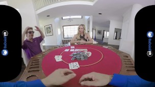 BaDoink VR Great Poker Risk With Olivia Austin VR Porn