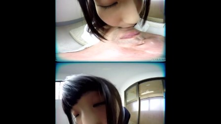 ZENRA JAV VR Japanese schoolgirl Arisu Mizushima blowjob