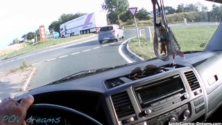 LITTLECAPRICE POV dreams - Little Caprcie - Auto gestopt u Schwanz gelutscht