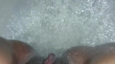 Masturbating in the shower