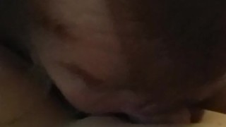 Husband eats my pussy and ass then fucks me till he gives me a facial