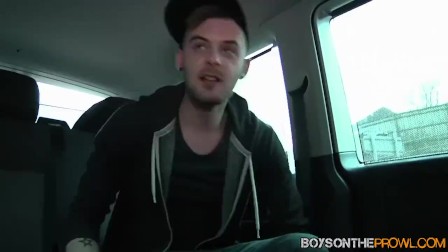 Kai Alexander has hardcore threesome in the moving car