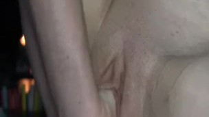 Horny teen fist fucked and skewered at each end