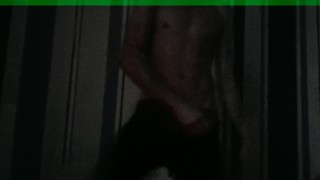 Jhon is really enjoying himself and working his hooded dick - HD