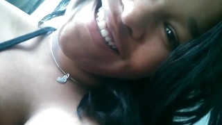 sitting at home