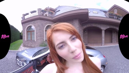 18VR Your Redhead Stepsister Anna Swix Seduces You VR Porn