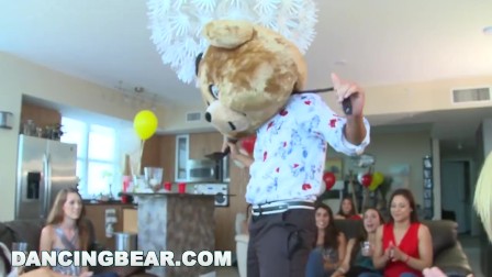 DANCING BEAR - Wild and Crazy Dancing Bear CFNM House Party!