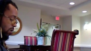 Hotel lobby area was empty... almost got caught (OnlyFans/Nicksteeledick)