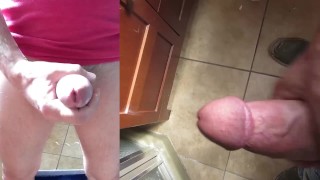 Pandemics Huge Cock Exploding Cumshot Caught on 2 Cameras 