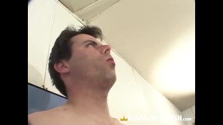Black midget loves white cock