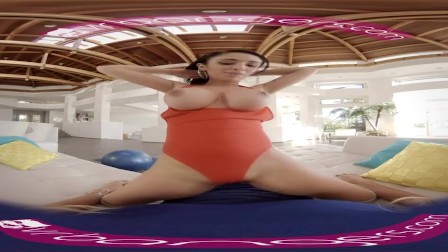 VR PORN - Big tits Latine Tease and Masturbate