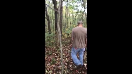 Quick Redneck Head In The Woods