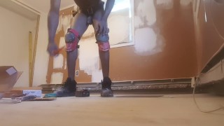 Empty house why not work naked