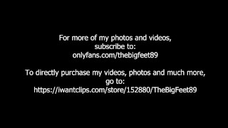 Fake Foot Job (Jerking off with a sock)
