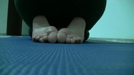 Custom video .Feet Yoga