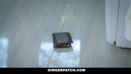 GingerPatch - Firecrotch Cutie Sucks Stepdads Cock For Cash