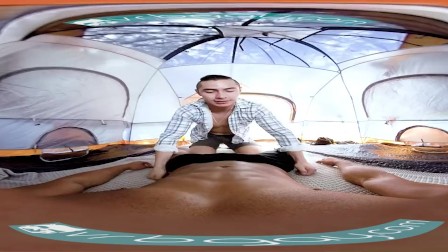 Gay VR PORN - Camping with Zander
