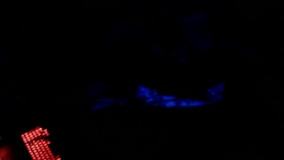 Playing with myself for u in party lights