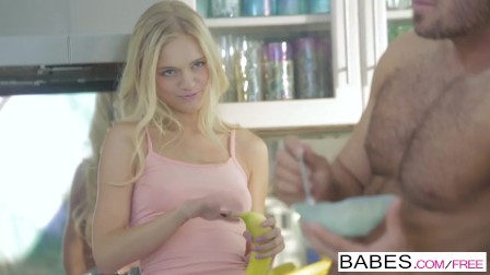 Babes - Hot couple, Chad White and Alex Grey fuck in the kitchen