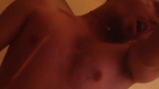 Sperm Shower on Glass Table