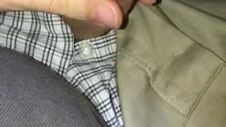 Young Amateur Working His Wood Until He Cums Hard