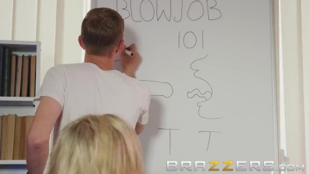 Slutty Classroom Whore Sucks A Dick - Brazzers