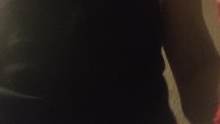 Was horny tried to stroke my cock But I got caught