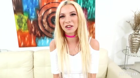Petite Kenzie Reeves Is a Flexible Spinner And Gets Pounded Hard to Orgasm