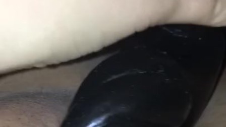Horny girl stays home to play with her tight wet pussy
