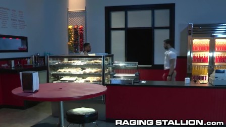 RagingStallion Bruno Bernal Takes Hot Cock on the Countertop