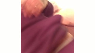 Woke up with morning wood so jack off till I cum