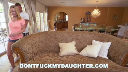 DON'T FUCK MY Stepdaughter - Bailey Brooke Is Home Alone
