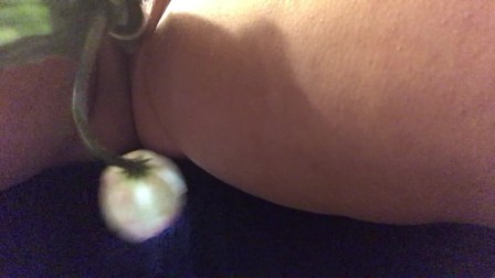 Horny amateur muslim with hijab creampie,wet pussy,play with new toy (Arab)